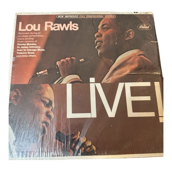 Lou Rawls LIVE! Vinyl - Picture 4 of 6